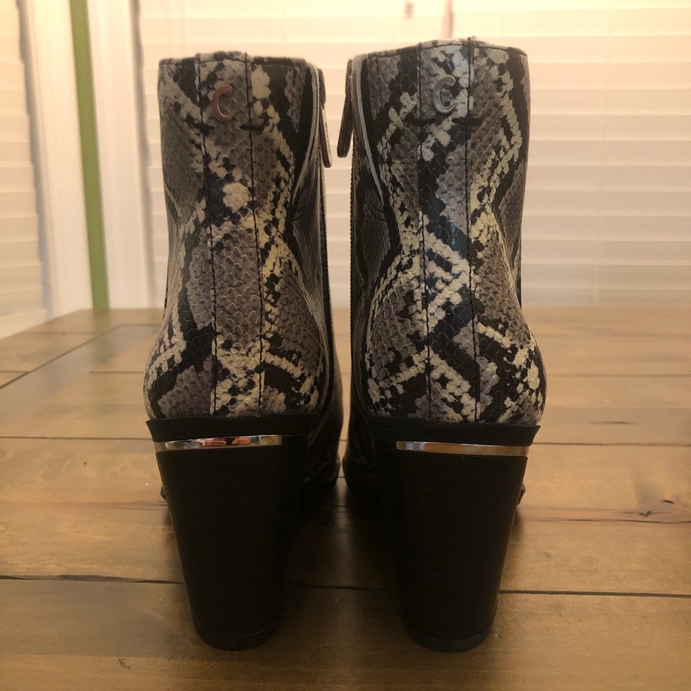 Circus by Sam Elderman Snakeskin Boots - Picture 3 of 10